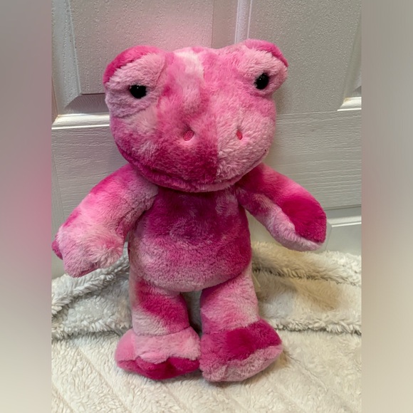 Build A Bear Exclusive Pink Tie Dye Frog Plush 18” Stuffed Animal  Plush - Picture 1 of 4